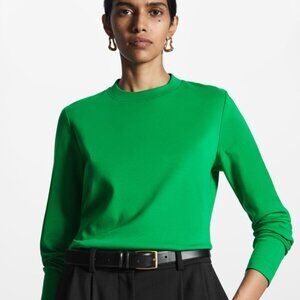 COS Slim-Fit Heavyweight Long-Sleeved T-Shirt